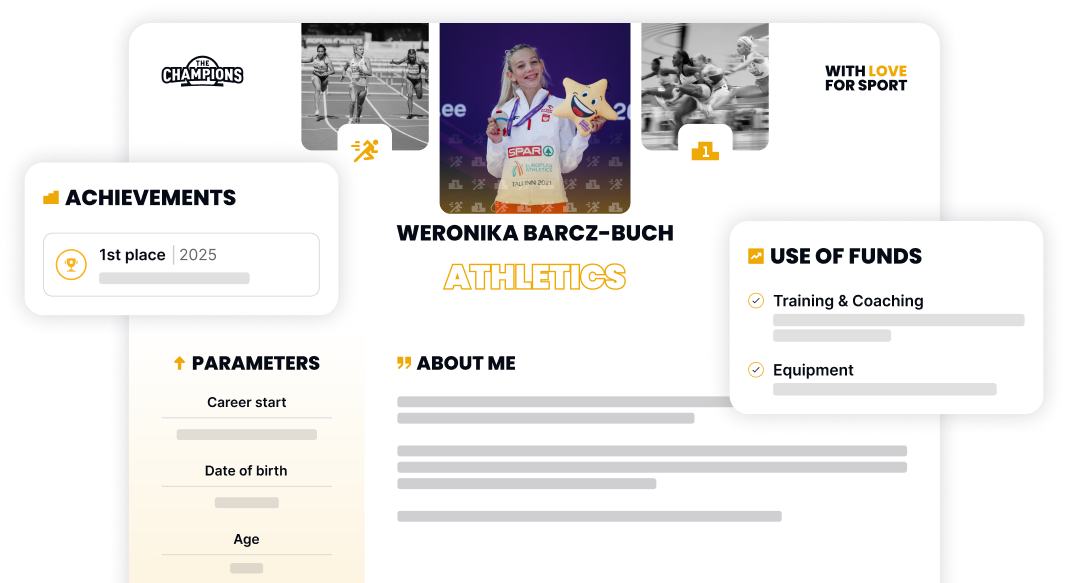 CV sportowe jednym kliknięciem